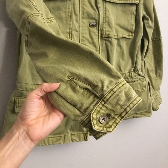 Free People Seize The Day Military Oversized Jacket Size XS - Picture 6 of 14